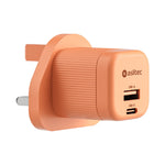 aslitec VexoraGaN 35W – Premium GaN Charger, Dual USB-A + USB-C Ports