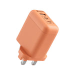 aslitec VexoraGaN 65W – Compact GaN Charger, USB-A + Dual USB-C Triple Ports