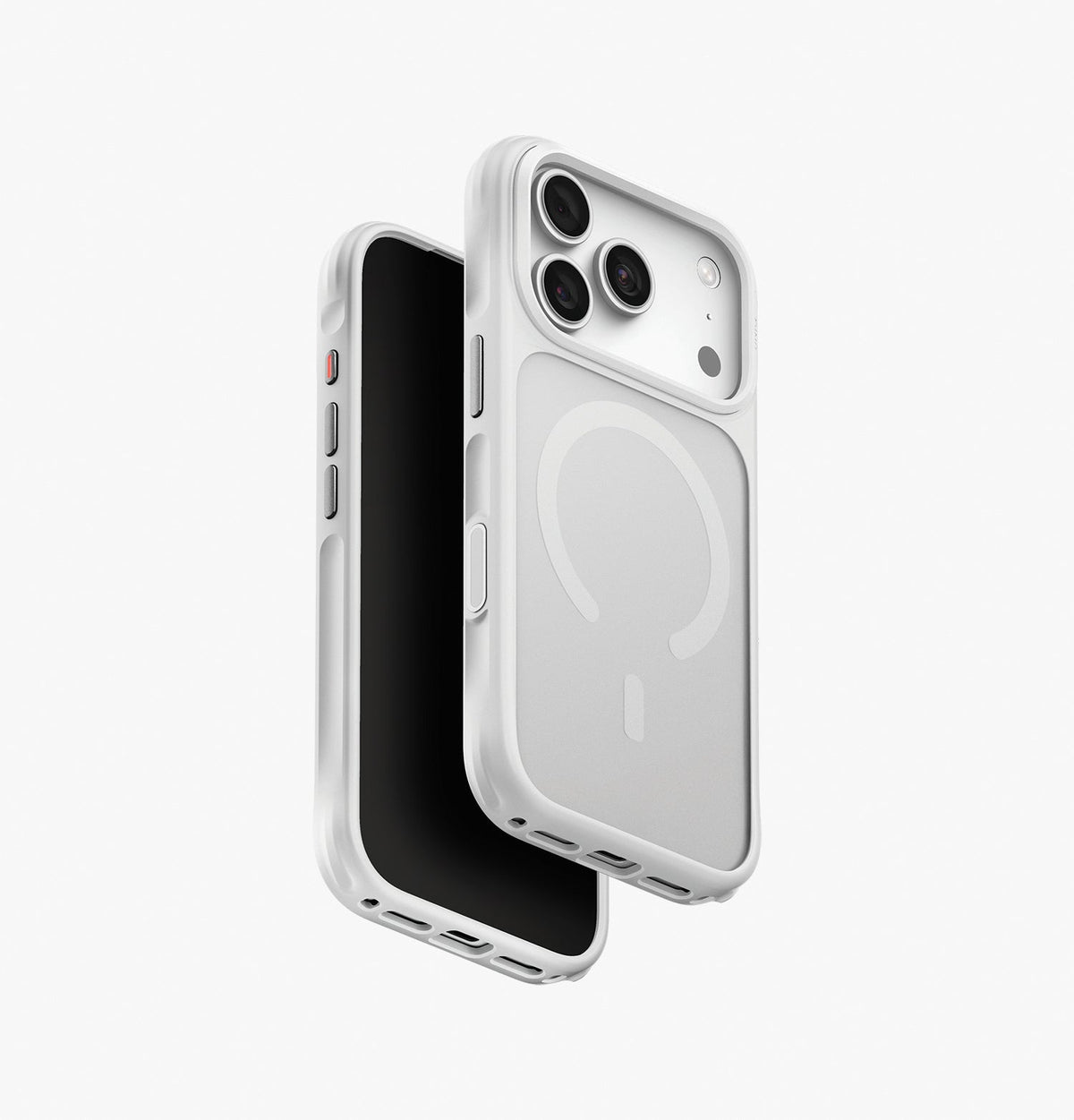 كڤر حماية Uniq Hybrid Veren لهاتف iPhone 18 Pro | أبيض ثلجي