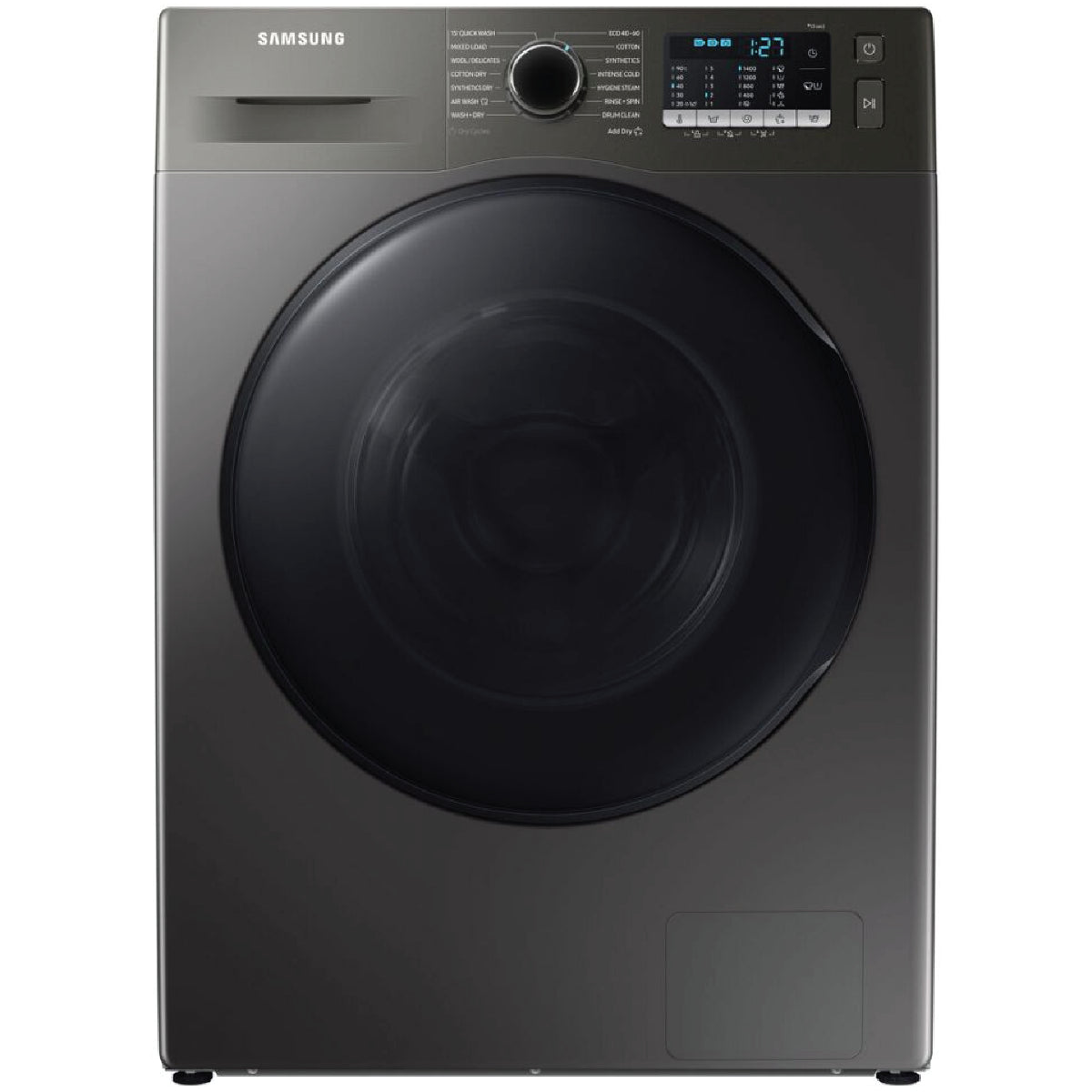 Samsung Washer / Dryer 8/6 Kg 1400rpm - Silver | WD80TA046BX