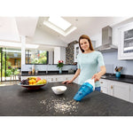 مكنسة يدوية لاسلكية Black & Decker Dustbuster® 3.6V 1.5Ah – للأتربة الجافة والرطبة مع قاعدة شحن وإكسسوارات