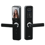 LZEL قفل باب ذكي ZSN010 | التعرف على الوجه ثلاثي الأبعاد، بصمة الإصبع، كلمة المرور، بطاقة IC والفتح عن بُعد