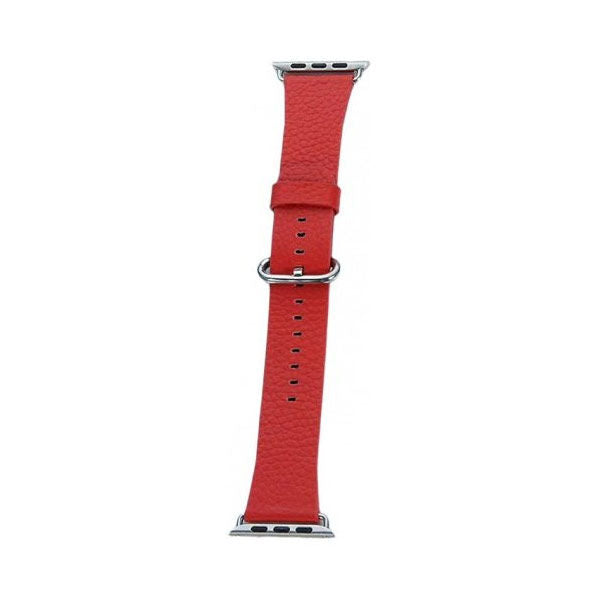 Coteetci Leather Watch Band For Watch 38/40/41mm Red (WH5232-RD)