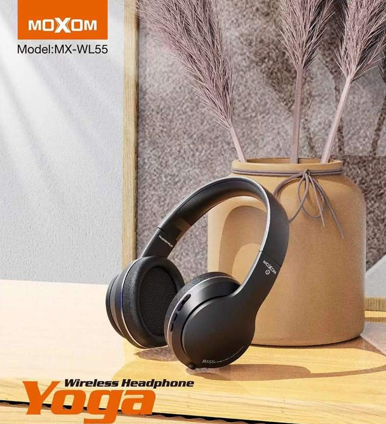 Moxom Yoga Wireless Headphone | Black