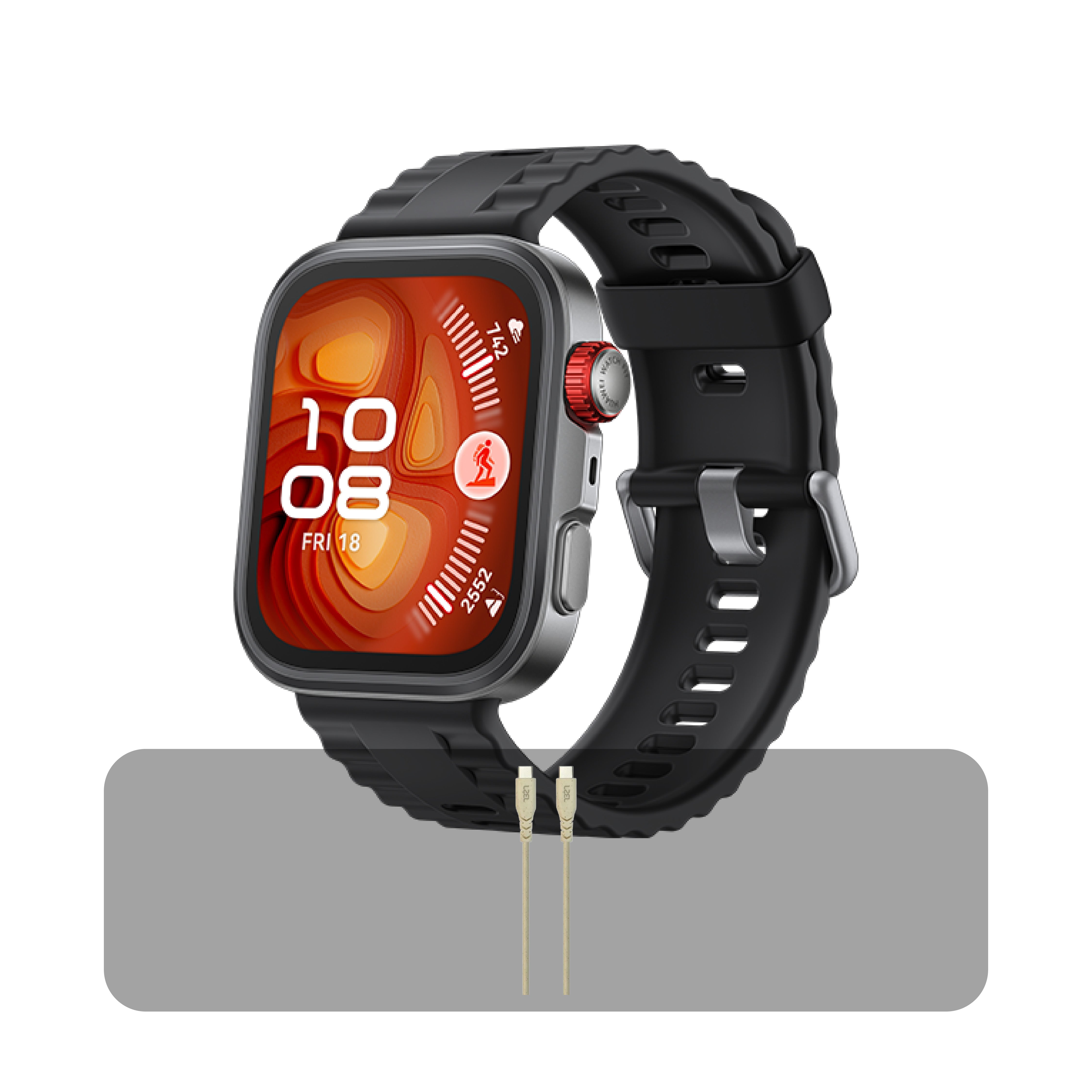 Huawei Watch Fit 4 Pro + Bundle Offer | Black