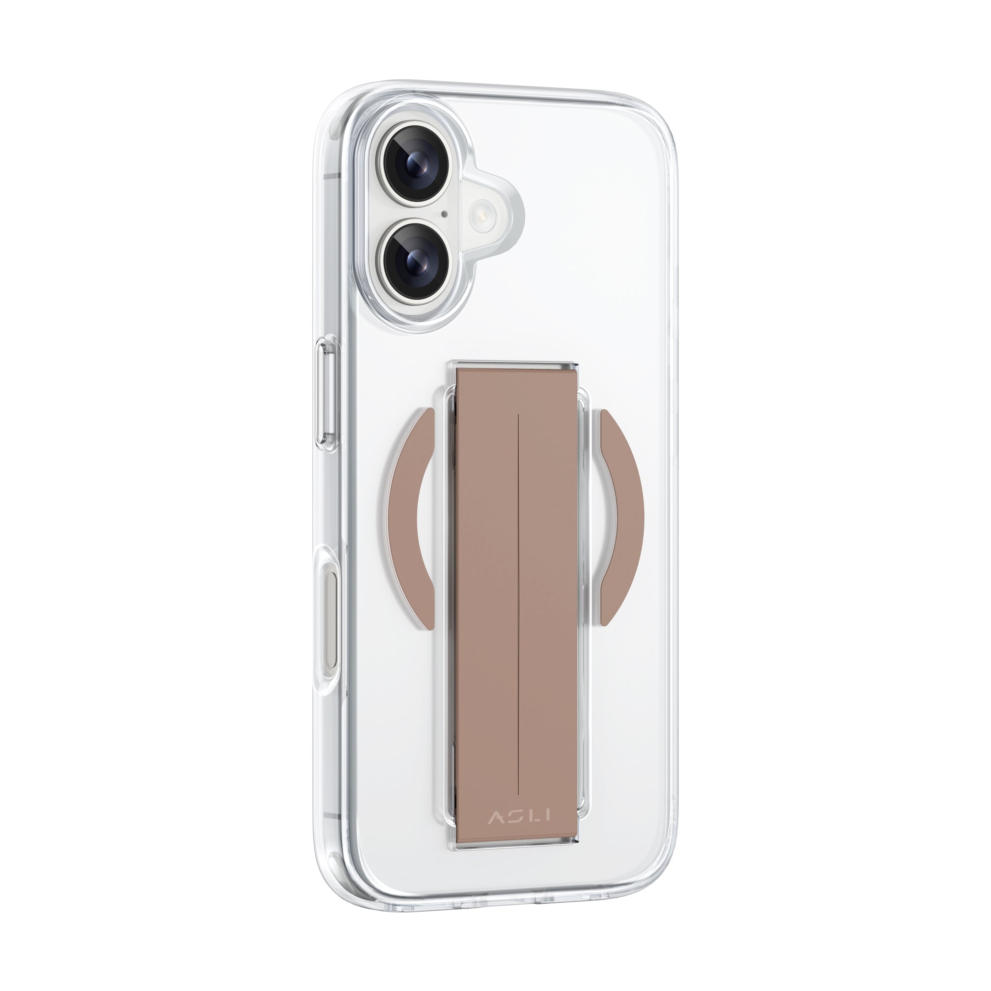 ASLI iPhone 16 Plus Silicone Grip & MagSafe Case | Dark Gold