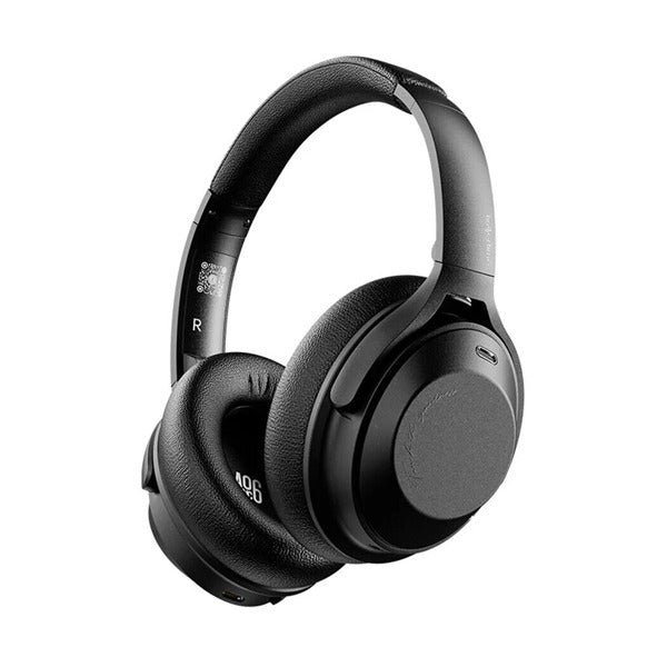 Fingertime Hybrid Noise Cancelling Wireless Headphones | Black