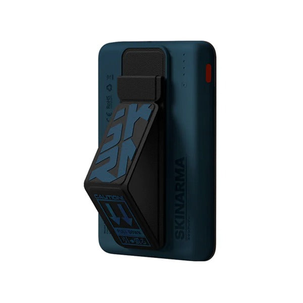 بطارية شحن لاسلكية Spunk بقوة 20 واط PD بسعة 5000 مللي أمبير من SkinArma | أزرق