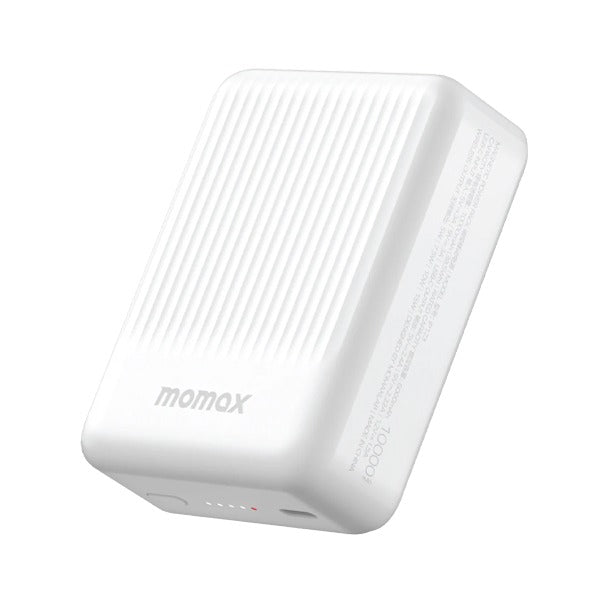 Momax Q.Mag Minimal 2 10000mAh Magnetic Power pack White