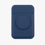 Uniq Magnetic Card Holder Grip Stand Flixa | Navy Blue