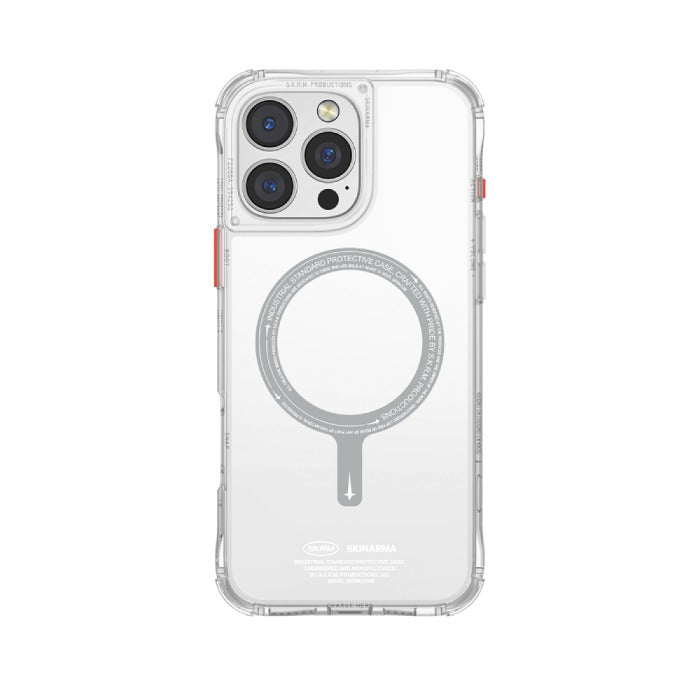 SkinArma iPhone 16 Pro Saido Clear MagSafe Case