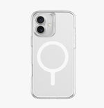 Uniq iPhone 16 Plus Hybrid Lifepro Xtreme MagSafe Case - Dove Frost | Clear