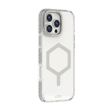 LZEL iPhone 16 Pro MagHexa Defender Clear Case