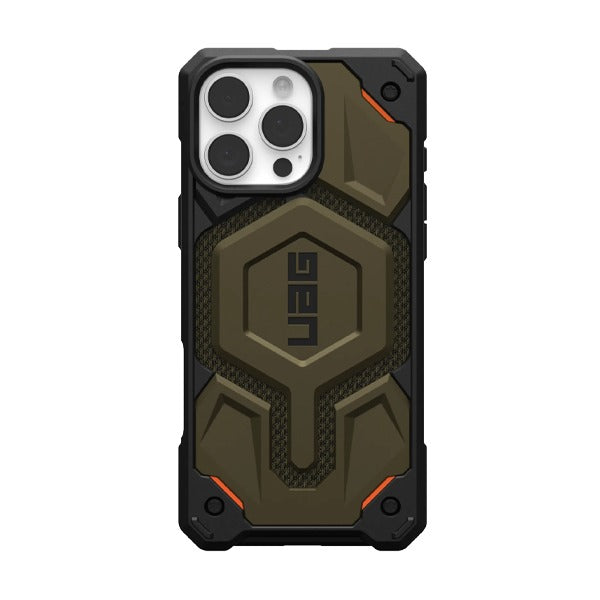 UAG iPhone 16 Pro Max Monarch Pro Magsafe Case Kevlar Element Green