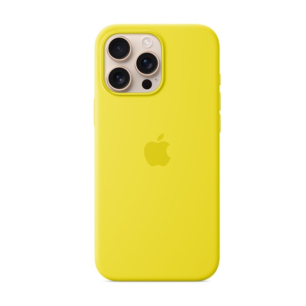 Apple iPhone 16 Pro Max Silicone Case with MagSafe Star Fruit