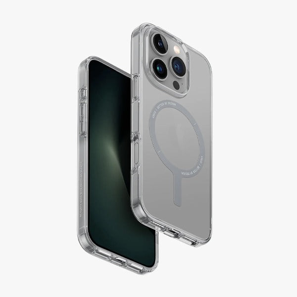 Uniq iPhone 16 Pro Hybrid Clario MagSafe Case Lucent | Clear