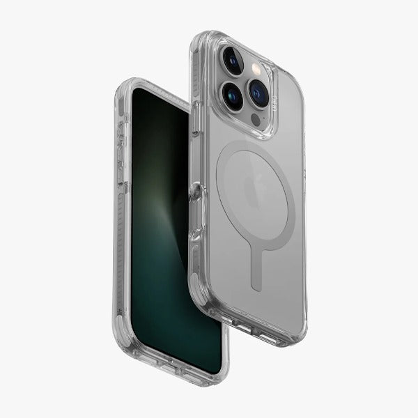 Uniq iPhone 16 Pro Hybrid Combat MagSafe Case | Stone Grey