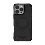 SkinArma iPhone 16 Pro Mecha Mag-Charge Case | Black