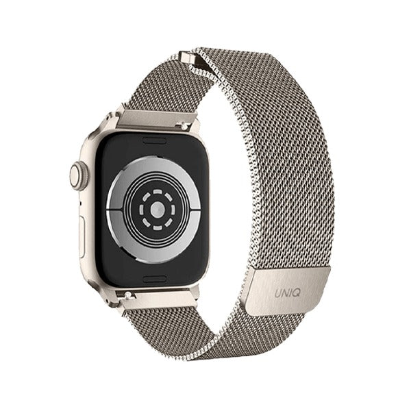 Uniq Apple Watch 42/44/45MM Dante Milanese Mesh Steel Starlight