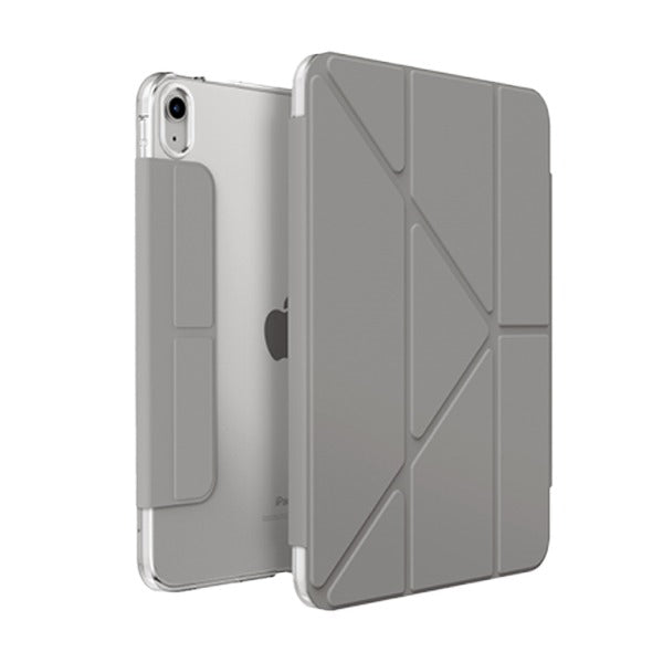 Uniq iPad 10th Gen (2022) Camden case Fossil Grey