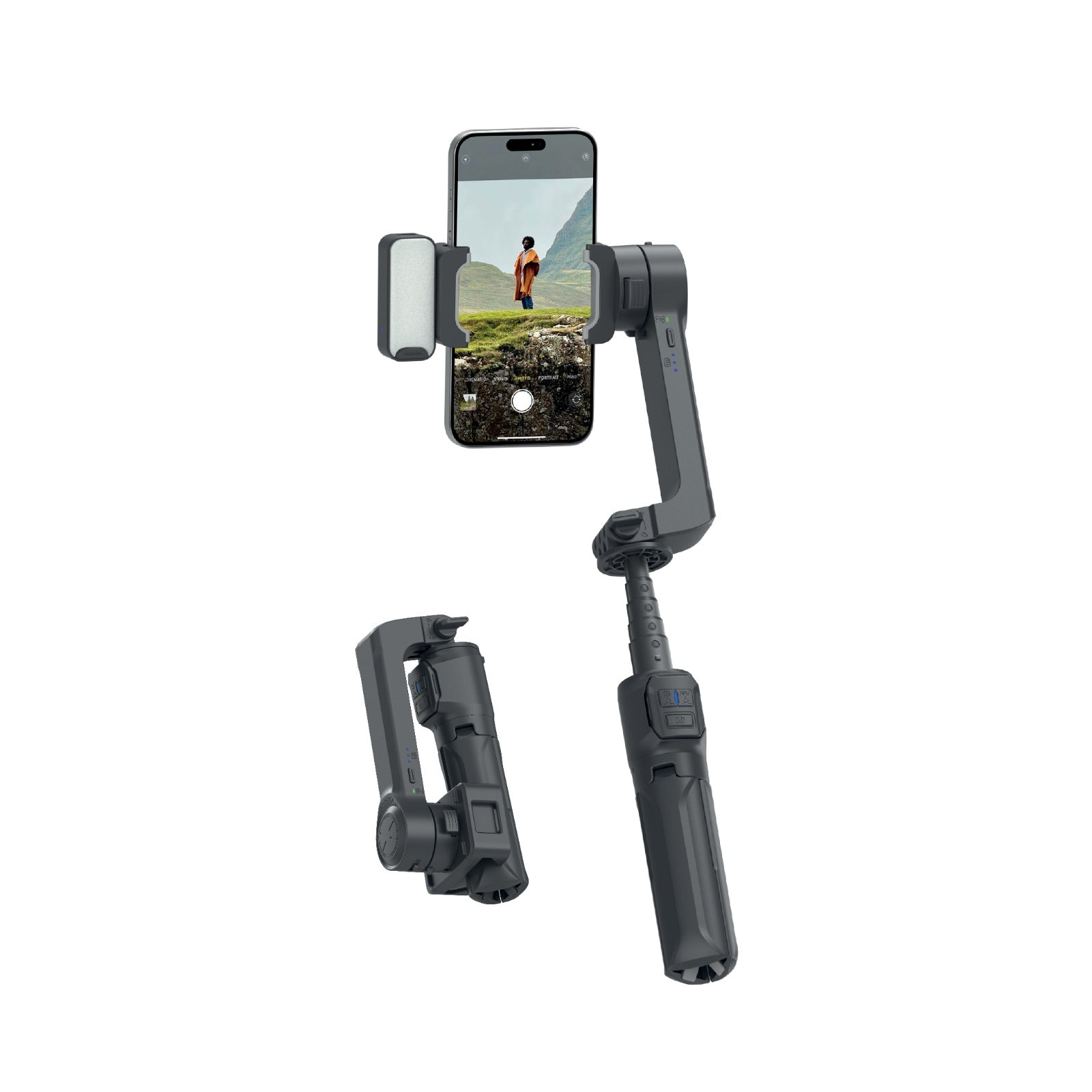 Asli Global Single Foldable Gimbal | Black