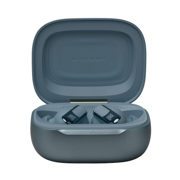 سماعات Live Beam 3 لاسلكية مع شاشة من JBL | أزرق