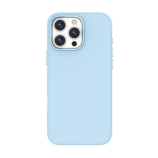 LZEL iPhone 16 Pro Max PrimeShield Silicone Case | Light Blue