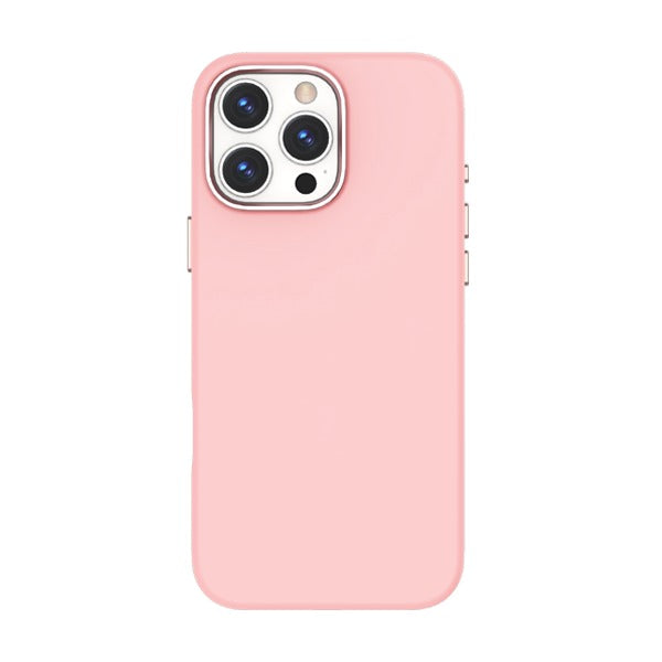 Lzel iPhone 16 Pro Primeshield Silicone Case Light Pink