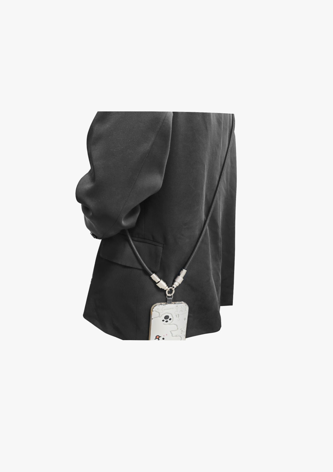 Asli Global USB-C to USB-C Zinc Alloy Braided 65W Lanyard Cable 1.2M