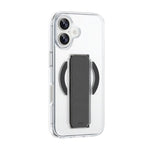 Asli Global iPhone 16 Plus Leather Grip Case Clear