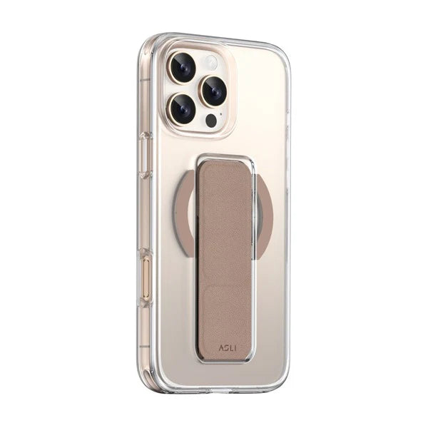 Asli Global iPhone 16 Pro Leather Grip Case