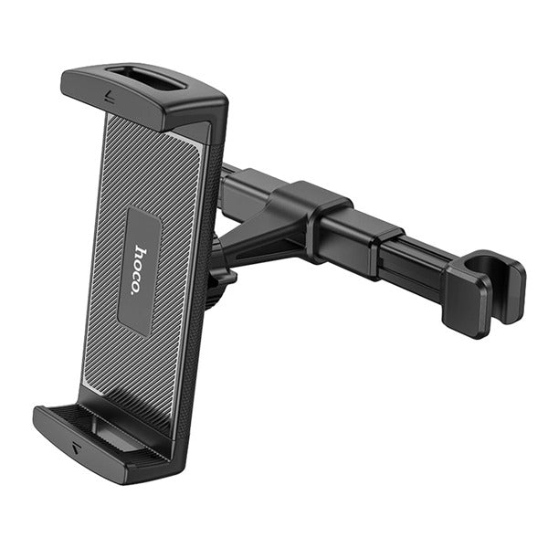 HOCO CA121 Adjustable Headrest Car Holder for Phone & Tablet - Black