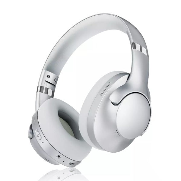 Wireless Active Noise Cancelling HeadPhones White