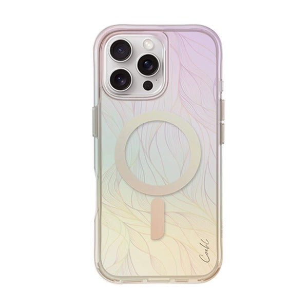 Uniq Coehl iPhone 16 Pro Max Willow MagSafe Case Iridescent