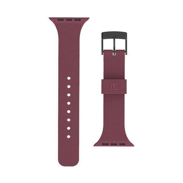 UAG Apple Watch 41/40/38mm DOT Silicone TV Strap - Aubergine