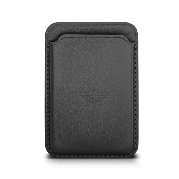 Police Antiquity Vegan iPhone Card Magsafe Holder Black