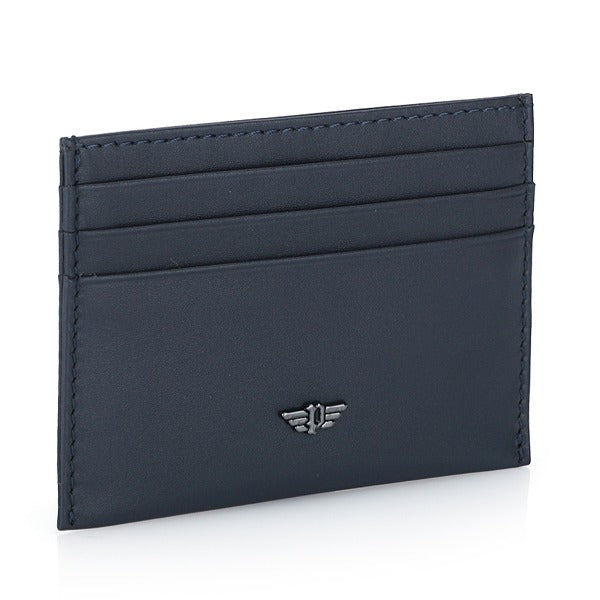 Police Nest Card Case Navy Blue