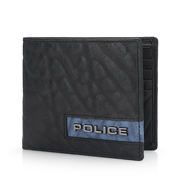 Police Leather Wallet Droid Black