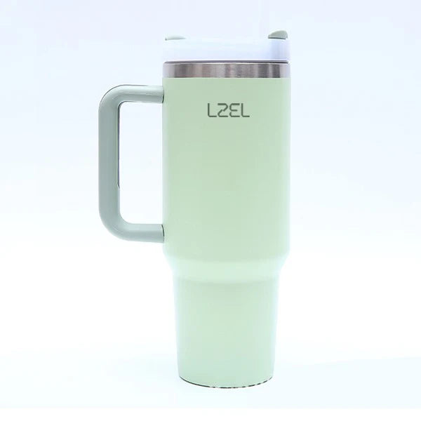 LZEL Tumbler With Handle 1100ML Aqua Pure Vacuum Insulated