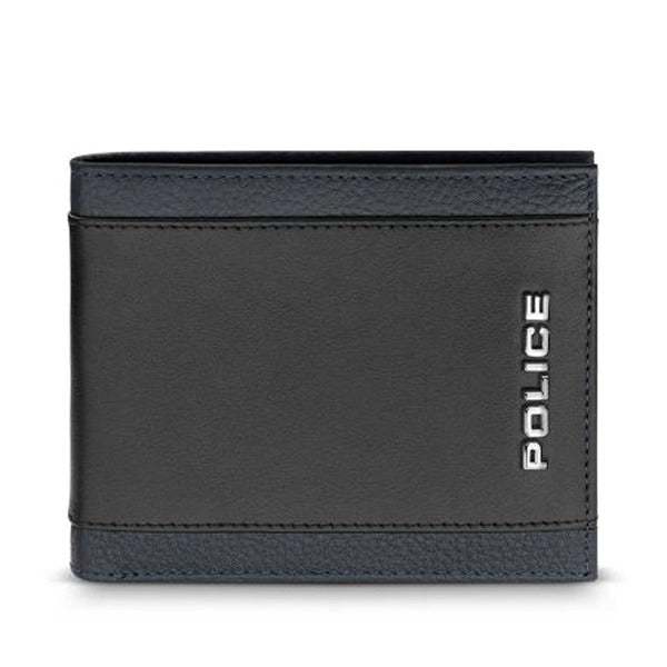 Police Avon Mens leather Wallet in Two Tone leather 11x9 cm