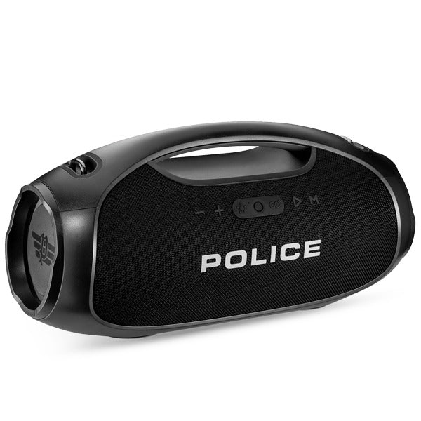 Police Boombox Speaker Black