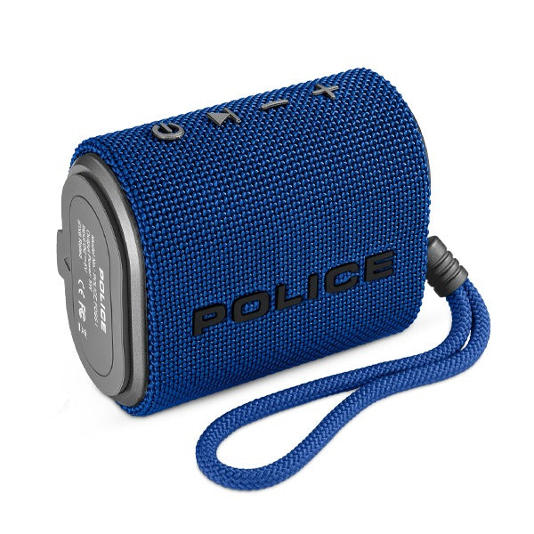 Police Mini Speakers Blue