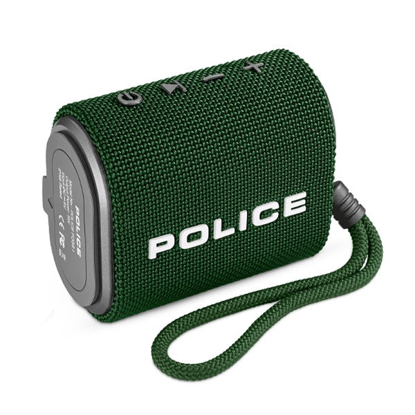 Police Mini Speakers Green