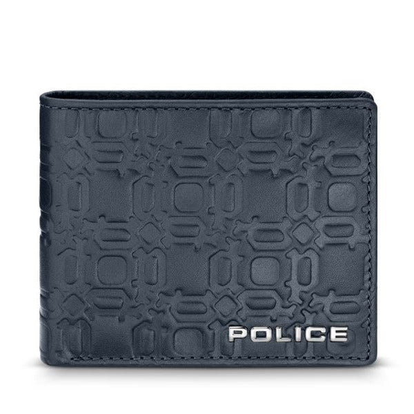 Dario Mens Leather Wallet W/P Navy Blue