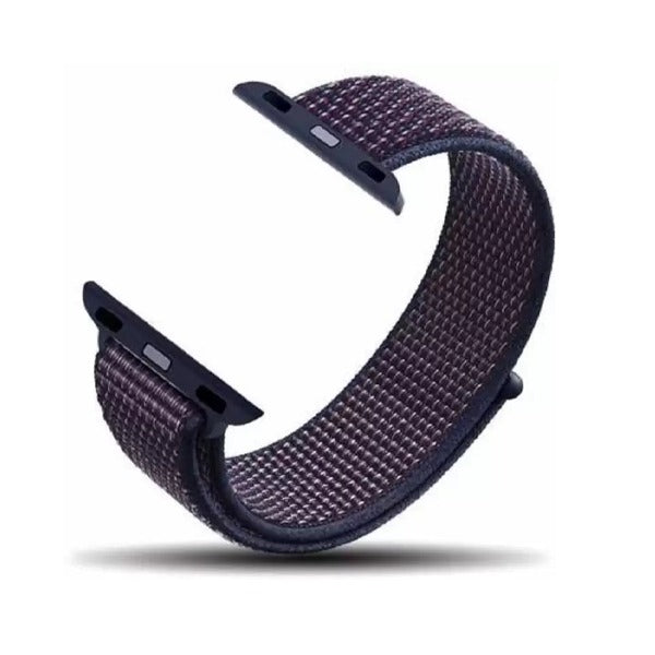 Coteetcl Magic Tape Watchband Casual and Fashion 42 and 44mm midnight Blue