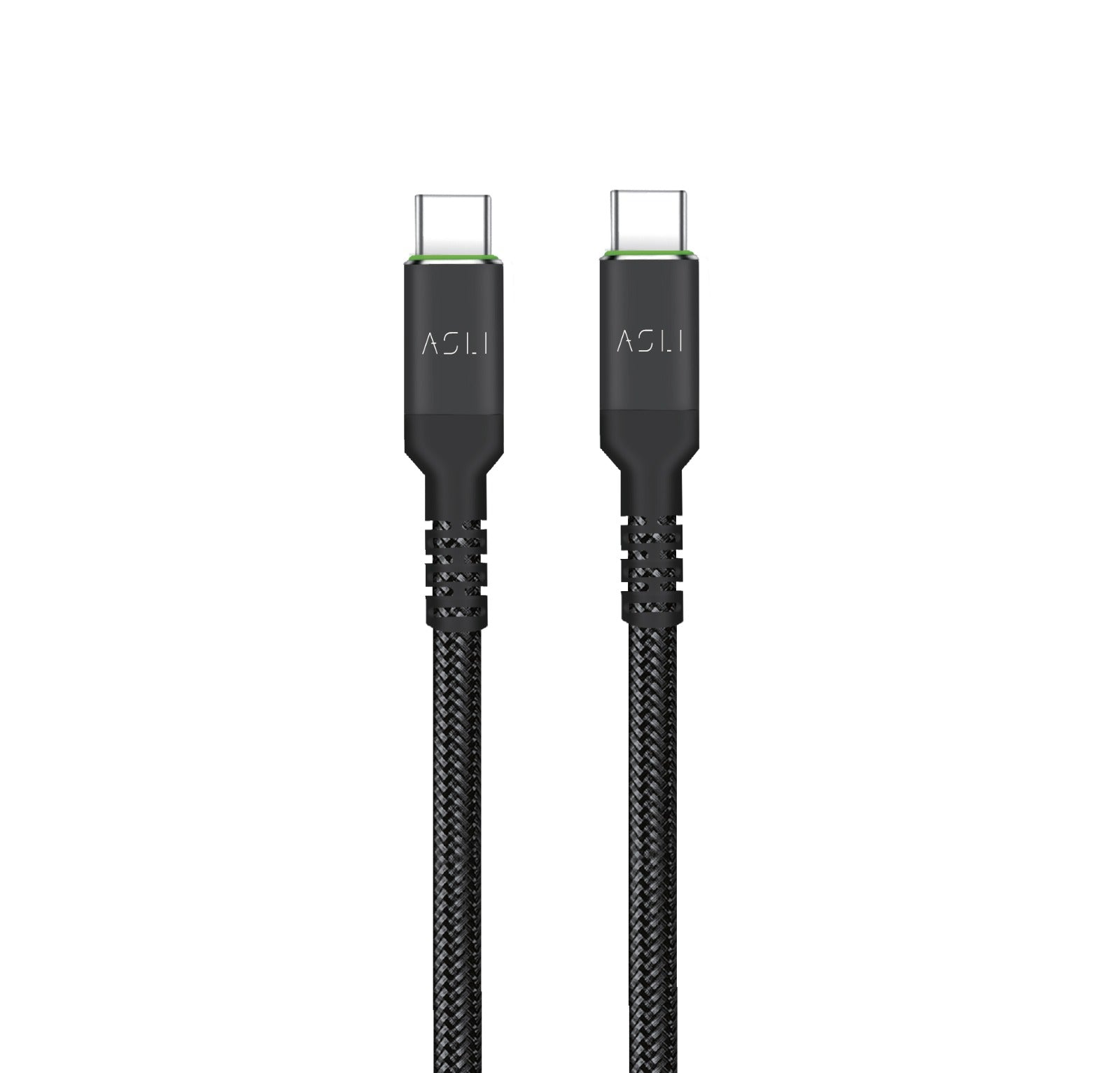 Asli Global Power Wire Prime USB-C TO USB-C Cable 30CM | Metallic Gray