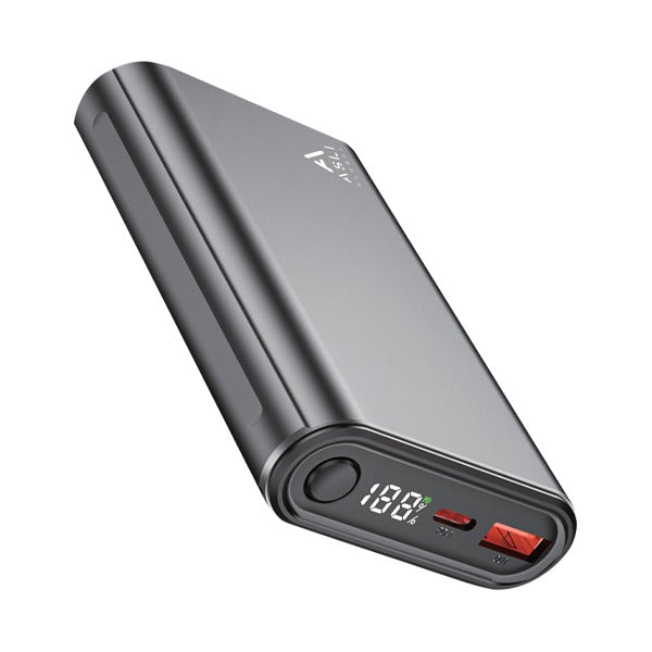 Asli Global Charge Pro Alloy 10000 mAh Pd Power Bank 30W | Gray