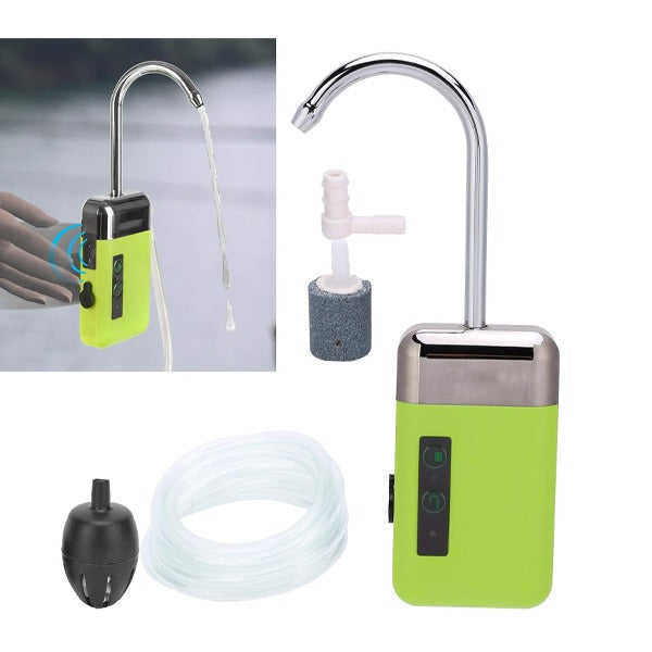 Oxygen Pump for Fishing Hand Wash Convinient ABS Detection 3 Modes Multifunctional Water Pumping