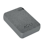 Asli Global Charge Prime Luxe 10000mAh PD Type-C Mini Power Bank | Gray