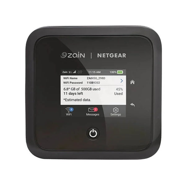 Zain 5G Netgear M5 Mobile Router Wi-Fi 6